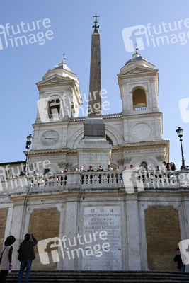 Santa Trinità dei Monti mit Obelisk