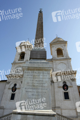 Santa Trinità dei Monti mit Obelisk