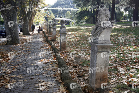 Büsten von Garibaldianern