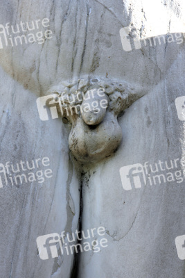 Statue am Aufgang zum Campidoglio / Kapitolsplatz