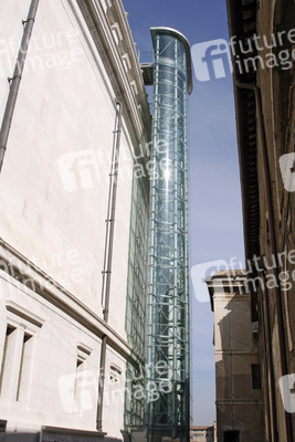 Fahrstuhl am Monumento Vittorio Emanuele II / Nationaldenkmal für Viktor Emanuel II.
