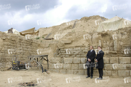 Heino Ferch als Heinrich Schliemann und Justus von Dohnányi als Oskar Neumann