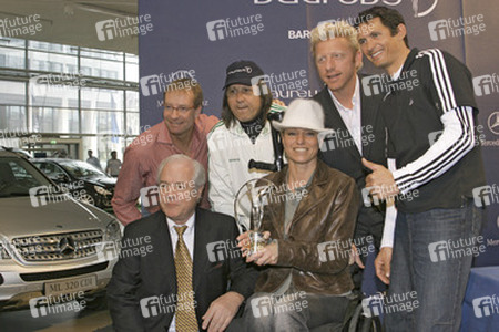 Christoph Langen, Illie Nastase, Boris Becker, Michael Teuber, Burghard Graf Vitzthum, Kirsten Bruhn