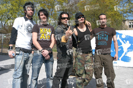 Marc Terenzi mit seiner Band