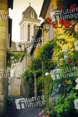 Gasse in Montignac an der Vézèré