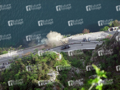 Unfall am James Bond Filmset