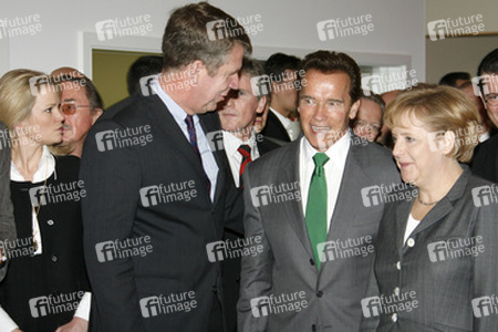 Friedrich Joussen, Angela Merkel, Arnold Schwarzenegger