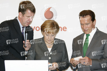 Friedrich Joussen, Angela Merkel, Arnold Schwarzenegger