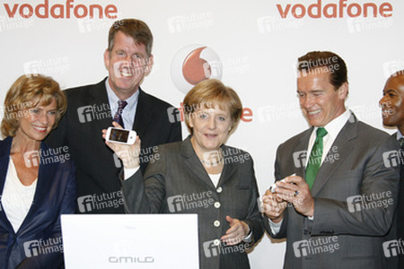 Dagmar G. Wöhrl, Friedrich Joussen, Angela Merkel, Arnold Schwarzenegger