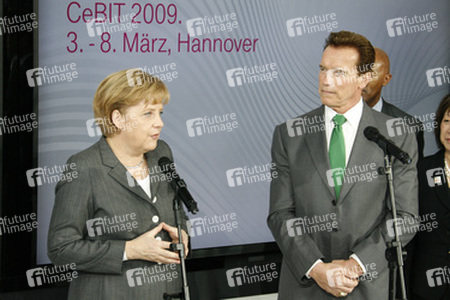 Angela Merkel, Arnold Schwarzenegger