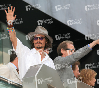 Johnny Depp, Bill Nighy, Jerry Bruckheimer, Keira Knightley