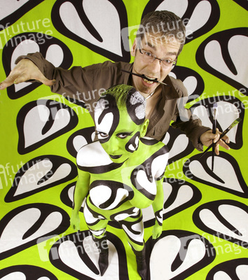 Jörg Düsterwald mit Model