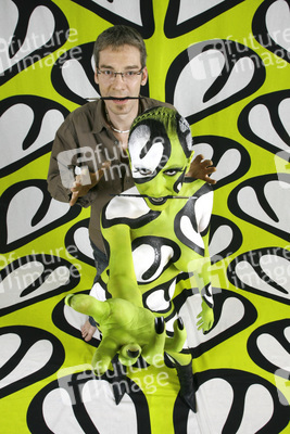 Jörg Düsterwald mit Model