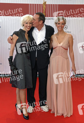 Bernd Eichinger mit Frau Katja und Tocher Nina Eichinger