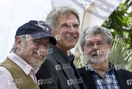 Steven Spielberg, Harrison Ford, George Lucas