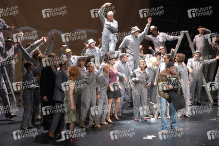 Fotoprobe 'Aufstieg und Fall der Stadt Mahagonny'