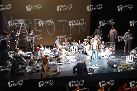 Fotoprobe 'Aufstieg und Fall der Stadt Mahagonny'