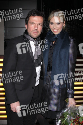 Lothar Matthäus mit Gatin Liliana