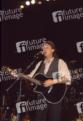 Pressetermin zur Paul McCartney World Tour 1989/90 in London