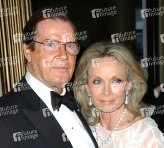 Roger Moore mit Gattin Christina 'Kiki' Tholstrup