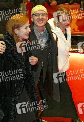 Ulrich Mühe mit Begleitung