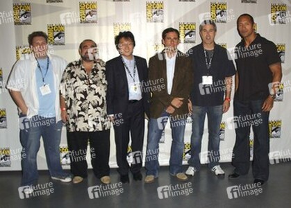 Nate Torrence, Ken Davitan, Masi Oka, Steve Carell, Peter Segal, Dwayne 'The Rock' Johnson