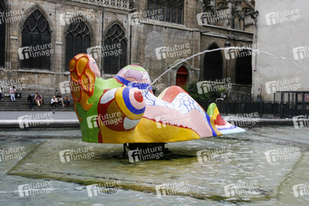 Strawinski-Brunnen / Tinguely-Brunnen