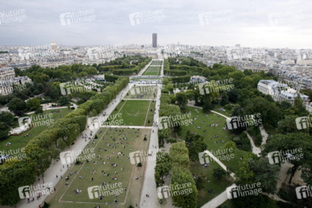 Blick vom Eiffelturm / Tour Eiffel
