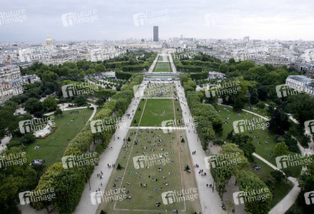 Blick vom Eiffelturm / Tour Eiffel