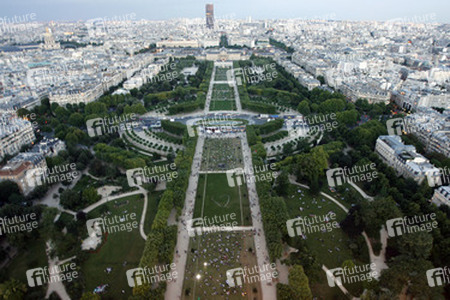 Blick vom Eiffelturm / Tour Eiffel