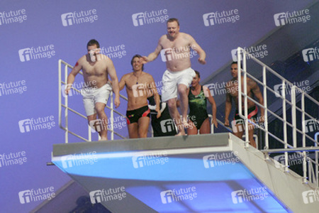 Elton, Michael Meziani, Stefan Raab, Daniel Aminati