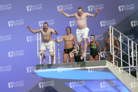 Elton, Michael Meziani, Stefan Raab, Daniel Aminati