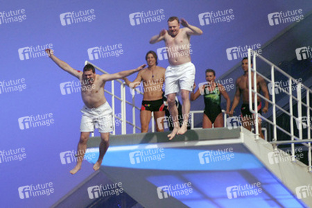 Elton, Michael Meziani, Stefan Raab, Daniel Aminati