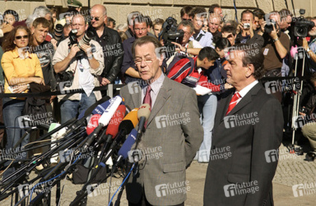 Franz Müntefering, Gerhard Schröder