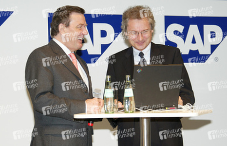 Gerhard Schröder, Henning Kagermann