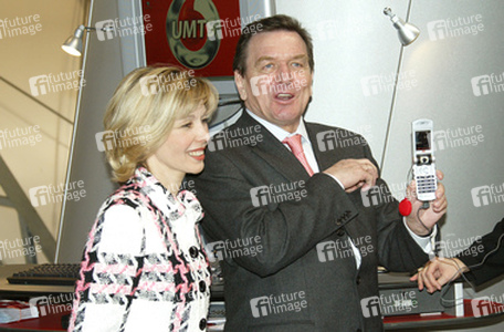 Gerhard Schröder mit Gattin Doris Schröder-Köpf