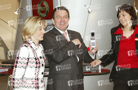 Gerhard Schröder mit Gattin Doris Schröder-Köpf