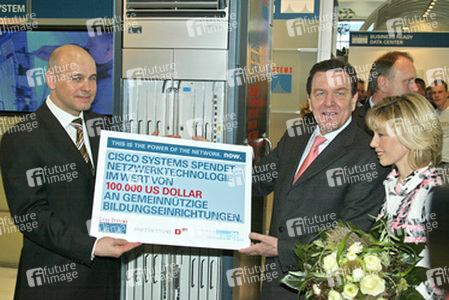 Gerhard Schröder mit Gattin Doris Schröder-Köpf