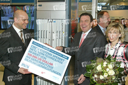 Gerhard Schröder mit Gattin Doris Schröder-Köpf