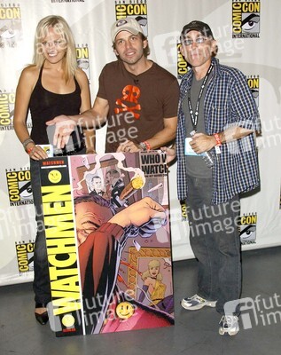 Malin Akerman, Zack Snyder, Jackie Earle Haley