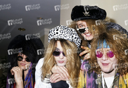 Photoshooting mit Enuff Z'Nuff in London