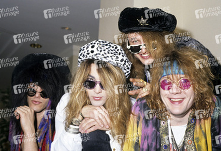 Photoshooting mit Enuff Z'Nuff in London