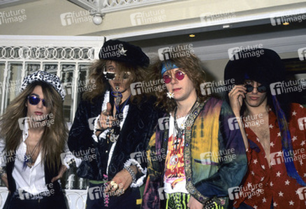 Photoshooting mit Enuff Z'Nuff in London