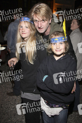 Detlev Buck mit Clara und Emma