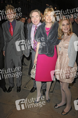 Andrew Lloyd Webber mit Familie