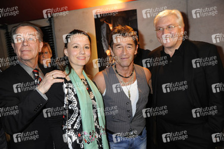 Franz Müntefering mit Ehefrau Michelle, Peter Maffay, Frank-Walter Steinmeier