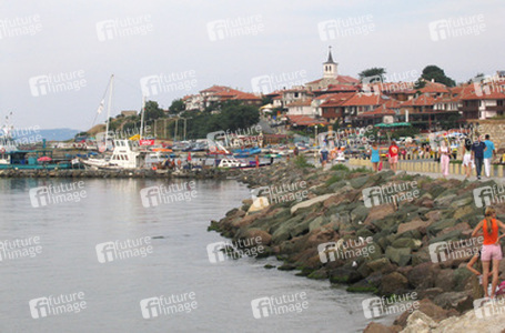 Hafen und Panorama von Nessebar