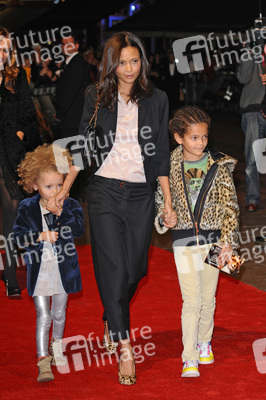 Thandie Newton mit Kindern