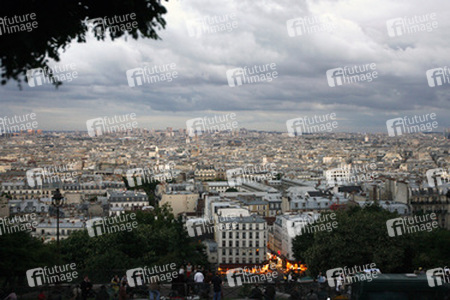 Blick von der Basilika Sacré-Coeur / Basilique du Sacré-Cœur