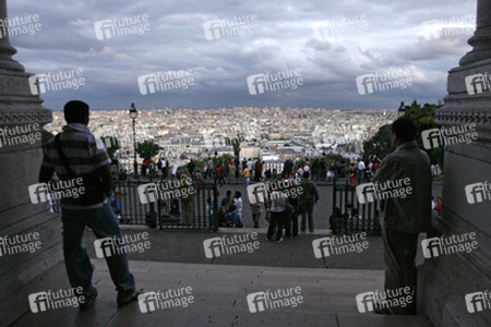 Blick von der Basilika Sacré-Coeur / Basilique du Sacré-Cœur